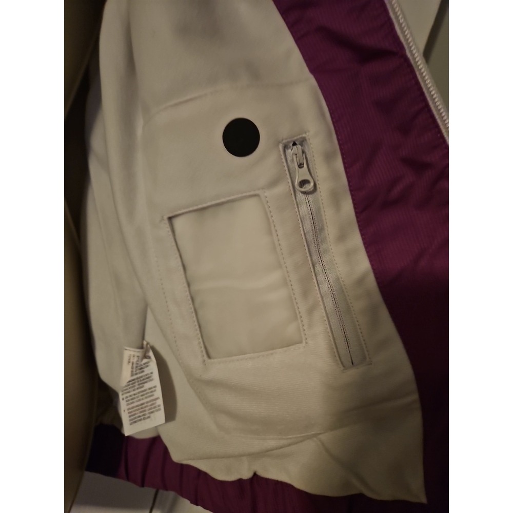 NEW PUMA Horizon Purple Sport Performance Zip Up Hoodie Jacket Waterproof Size M - Picture 6 of 14